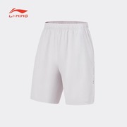李宁男装健身系列男子针织运动七分裤男士夏季跑步训练速干运动裤