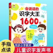 会说话的汉字儿童早教点读机，幼儿园有声识字卡，启蒙发声书认字神器