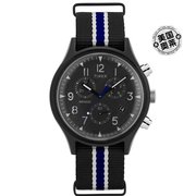Timex 男式 MK1 黑色表盘手表 - 黑色 美国奥莱直发