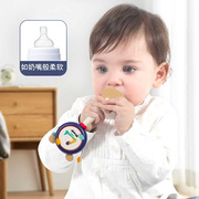 大号婴儿拨浪鼓可啃咬3-6三个月新生儿宝宝牙胶手摇铃玩具一0
