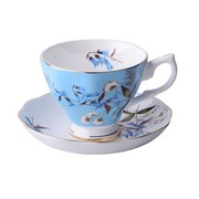 骨瓷咖啡杯欧g式小奢华杯碟，套装英式花茶下午茶，精致茶杯茶具陶