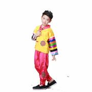 儿童韩服演出服朝鲜族少数民族表演服装幼儿男童舞蹈摄影服