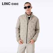 LINCCHIC金羽杰2023年秋冬都市潮酷轻奢立领羽绒服男N23801082