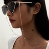 眼镜链女日本钛钢挂脖复古洛丽塔太阳眼睛链条口罩，挂绳男墨镜链子