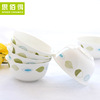 韩式创意58头骨瓷餐具套装 碗碟家用盘碗礼盒装韩式陶瓷餐具