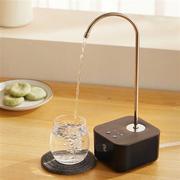 鸣盏无线充电式电动桶装水抽水器家用桌面小型取水器矿泉水上水器