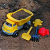 大号加厚沙滩翻斗车 儿童玩沙工具套装塑料宝宝户外运动玩具2-4岁
