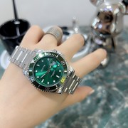 时尚表带潮流气质中性手表，绿大表盘个性，手表女表胶带诗高迪不锈钢