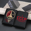 cccp前苏联苏联航空航天局个性，潮牌青少年中学生钱包男生短款