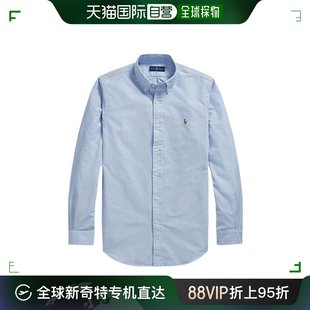 香港直邮poloralphlaurenpolo拉夫劳伦男士徽标长袖衬衫7