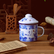 怀旧经典，真正搪瓷杯，大容量，特厚款茶缸