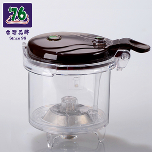 台湾76飘逸杯专用内胆配件 玻璃泡茶壶铭友茶业可拆洗茶具