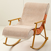 单人沙发垫盖布毛绒冬季纯色坐垫单个座垫沙发椅垫套罩防滑椅子垫