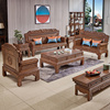 红木沙发新中式实木茶几，整装大户型十件套，客厅组合全套鸡翅木家具