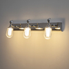led镜前灯不锈钢浴室镜子灯具可免打孔卫生间补光灯防水防雾设计
