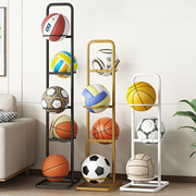 多层落地家用球类收纳架室内摆放儿童足球篮球排球筐置物架子