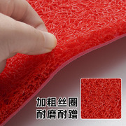 地垫大面积室外红地毯防水进门迎宾脚垫防滑垫塑料丝圈大门口垫子