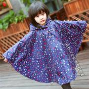 小孩雨衣轻薄透气日韩版 可爱儿童防风防水雨衣雨披雨天斗篷