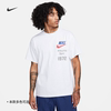Nike耐克男子短袖上衣夏季T恤纯棉休闲针织棉柔软FV1400