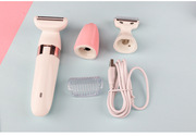 丽园街跨境科美3204电动剃毛面部清洁器女士剃须器USB充电水洗