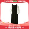 日本直邮celford女士，2way连衣裙结构性立体袖，设计竖线装饰轻