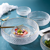 日式玻璃碗水果盘客厅专用大气甜品水果，碗高颜值沙拉碗糖果缸味碟