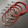 防水钢丝绳手绳手链穿适用于周生生(周生生)3d硬金黄金转运珠男女串珠红绳