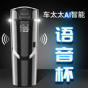 智能车载烧水壶电热水杯，12v24v大货车通用神器，车家两用保温加热杯