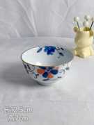 日式风创意陶瓷碗釉下彩陶瓷饭碗个性家用餐具ins面碗防烫喝汤碗