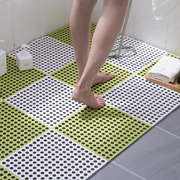 浴室防滑垫淋浴家用洗澡脚垫，卫生间地垫拼接厕所镂空隔水垫子防摔
