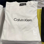 ckcalvinklein男士经典款，夏季logo百搭大众通勤字母短袖t恤上衣