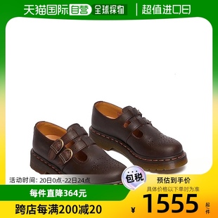 香港直邮潮奢 Dr. Martens 马丁大夫 女士8065 玛丽珍乐福鞋