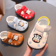2021款新生婴幼儿卡通洞洞鞋，0-1岁学步鞋女宝宝单鞋，男凉鞋缝包鞋0