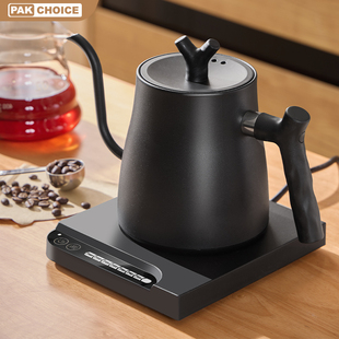 温控手冲壶咖啡热水壶套装，细嘴控温恒温泡茶专用煮水壶电热烧水壶