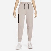 Nike耐克女裤舒适中腰系带运动休闲裤侧拉链针织长裤潮CW4293-272