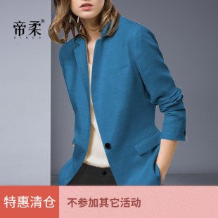 欧洲站时尚小西服气质西装外套女2025春秋装休闲短款上衣欧货清仓