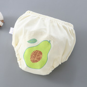 透气尿布兜纯棉新生婴儿固定带尿裤尿片介子防水可洗防漏芥子水洗