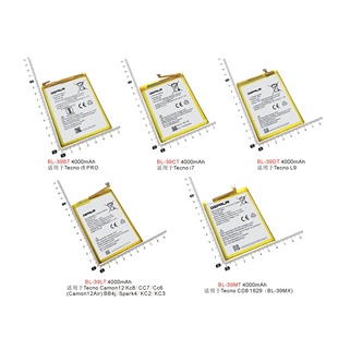 BL-39BT CT DT LT MT适用Tecno电池i5 PRO i7 L9 Camon KC8 BB4j