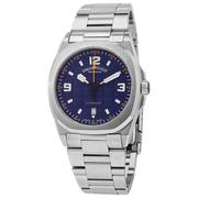 海外购 Armand Nicolet JH9 自动深蓝色表盘男士手表舒适流行手表