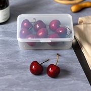 零食家居储物盒长方形翻盖盒子食品级收纳盒加厚耐用高品质优得比