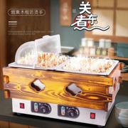 qkej带隔板关东煮机设备商，用电串串香专用锅，九宫格关东煮机器便利
