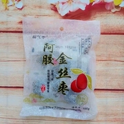 福气枣阿胶金丝枣100g/袋 贵胶堂水晶枣蜜枣无核单独独立包装