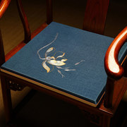 中式茶椅垫坐垫红木沙发垫屁股垫圈椅太师L椅垫子防滑座椅垫凳子