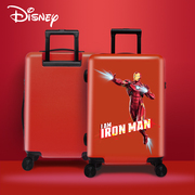 迪士尼漫威可坐骑拉杆箱20登机箱行李箱男24寸美队钢铁侠旅行箱