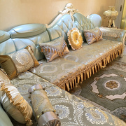 高档欧式高档奢华沙发垫沙发套沙发罩坐垫123组合L型沙发U型坐垫