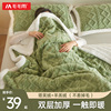 毛毛雨毛毯夏季空调盖毯沙发毯珊瑚绒小毯子学生宿舍午睡绒毯被子