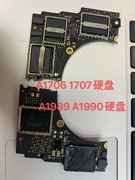 苹果笔记本维修更换硬盘A1707 A1706 1T 512 2T升级硬盘主控坏