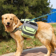 狗狗自背包大型犬，金毛书包外出便携宠物狗，背包牵引绳大狗背包驮包