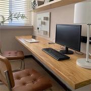 墙上置物架折叠桌电脑桌，卧室木板一字板挂墙客厅，墙壁隔板层板书桌