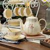 轻奢欧式咖啡杯茶壶宫廷，风杯碟茶杯精致下午茶花茶具咖啡具套装